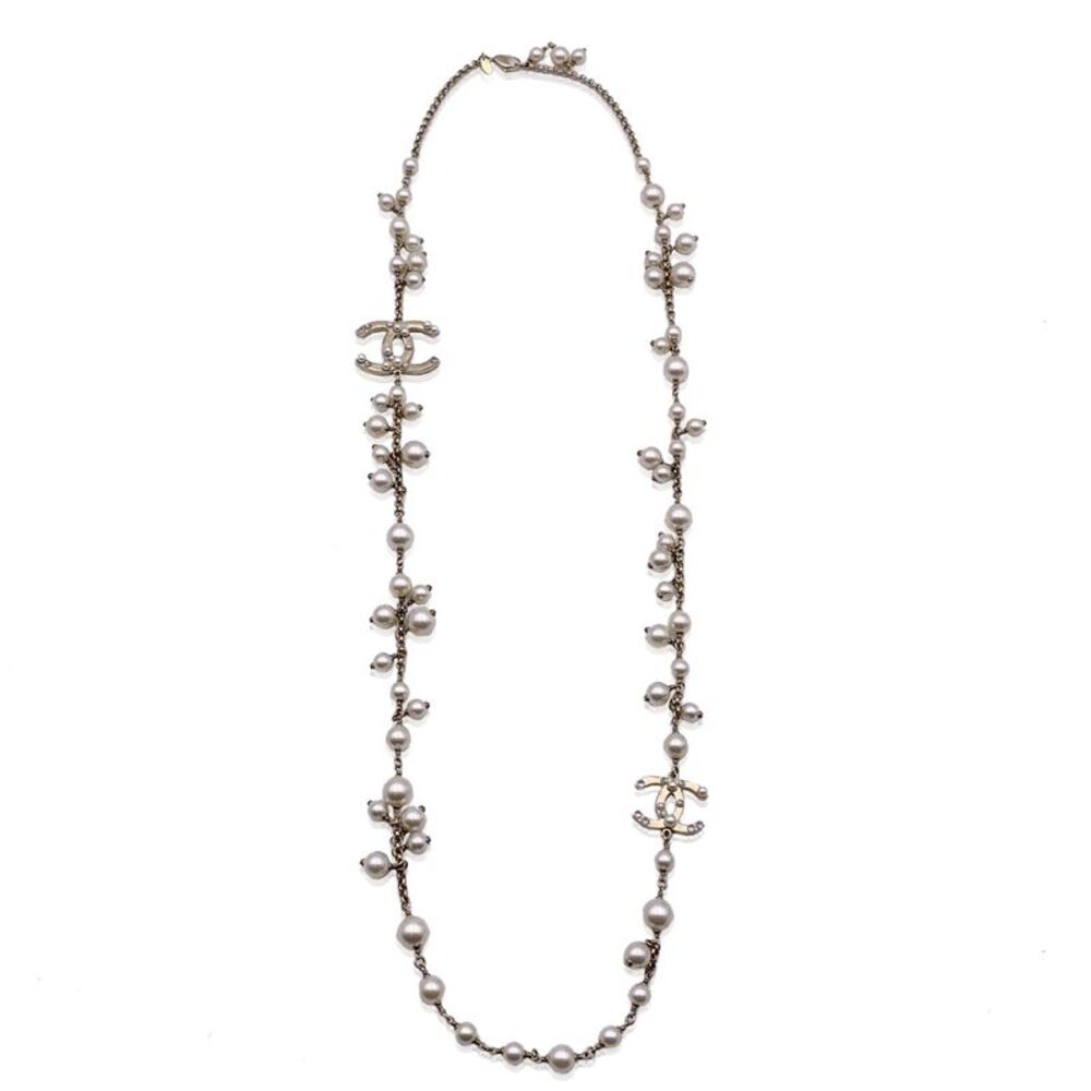 Chanel Metal Necklace CC